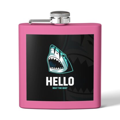 Shark-Themed Stainless Steel Flask | Funny Gift for Groomsmen, Tailgating, Camping, Adventure, Personal Use - Image 33