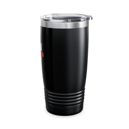 Relaxing Life's Tough Tumbler, 20oz Insulated Travel Mug, Gift for Coffee Lovers, Motivation Mug, Perfect for Everyday Use - Image 4