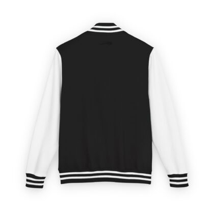 Unisex Heavyweight Letterman Jacket with Retro Vibe, College Style, Casual Wear, Sports Events, Gift for Students, Team Spirit Apparel - Image 2