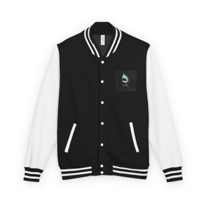 Unisex Heavyweight Letterman Jacket with Retro Vibe, College Style, Casual Wear, Sports Events, Gift for Students, Team Spirit Apparel