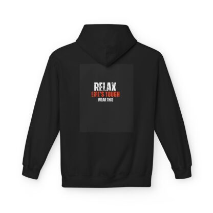 Casual Fleece Hoodie, Funny Hoodie, Gift for Friends, Relaxation Apparel, Everyday Comfort Wear, Unisex Hoodie - Image 2