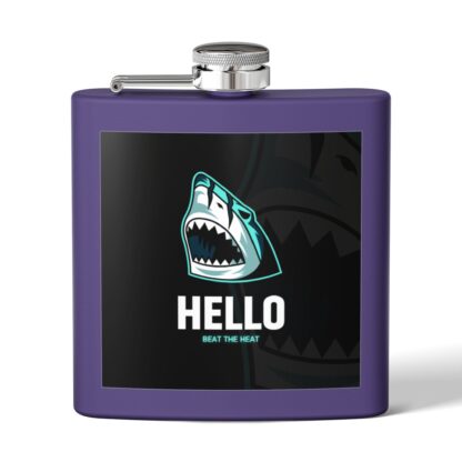 Shark-Themed Stainless Steel Flask | Funny Gift for Groomsmen, Tailgating, Camping, Adventure, Personal Use - Image 29