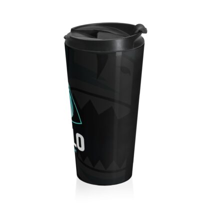 Shark-Themed Stainless Steel Travel Mug - Beat the Heat! Perfect for Beach Days, Hiking, Office, Gifts, Summer Adventures - Image 4