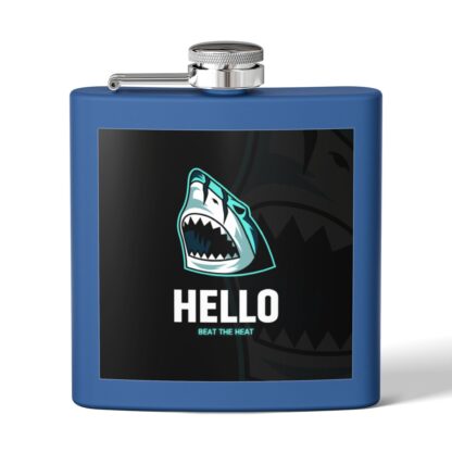 Shark-Themed Stainless Steel Flask | Funny Gift for Groomsmen, Tailgating, Camping, Adventure, Personal Use - Image 21
