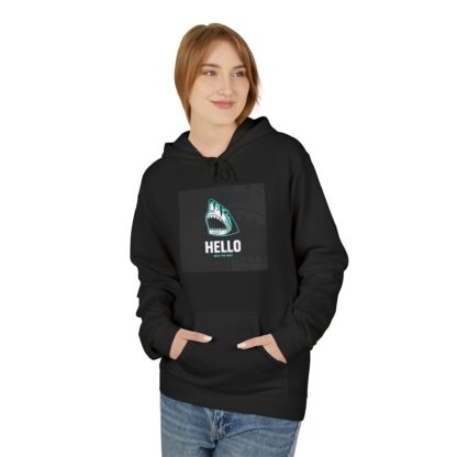 Casual Fleece Hoodie, Funny Hoodie, Gift for Friends, Relaxation Apparel, Everyday Comfort Wear, Unisex Hoodie - Image 3