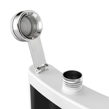 Shark-Themed Stainless Steel Flask | Funny Gift for Groomsmen, Tailgating, Camping, Adventure, Personal Use - Image 3